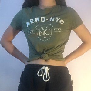 Aeropostale Green T-shirt